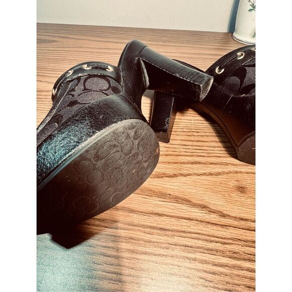 Coach Jodey signature clog heels | 7.5 - Picture 6 of 7